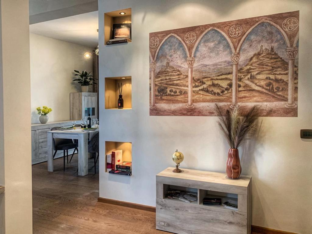 Апартаменты Casa Guardiavigna In Chianti San Gusme Экстерьер фото